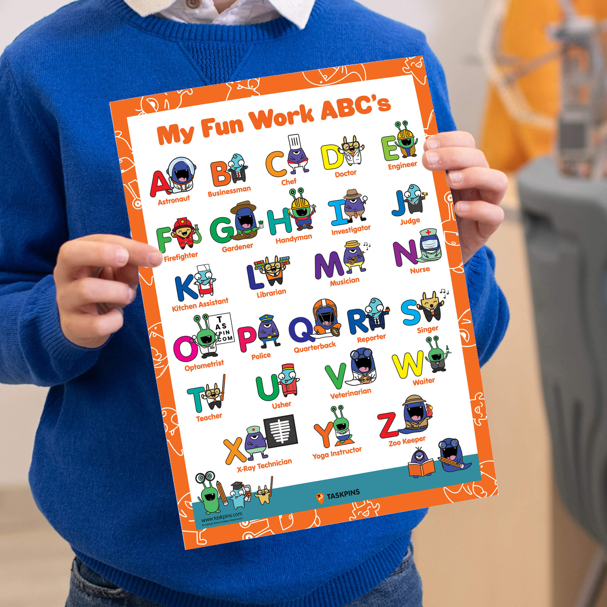 Jobs In Alphabetical Order display