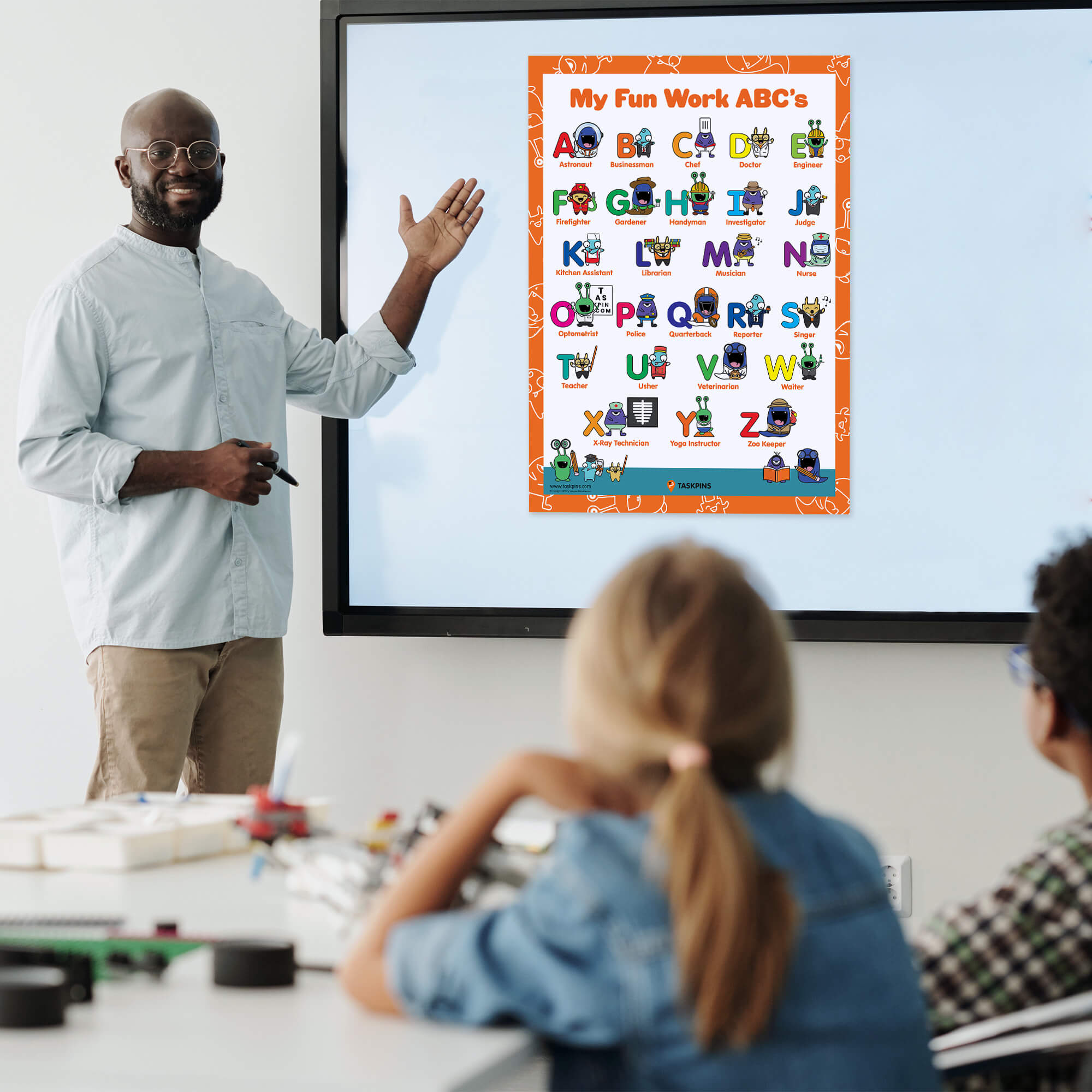 Jobs Alphabetical Order poster