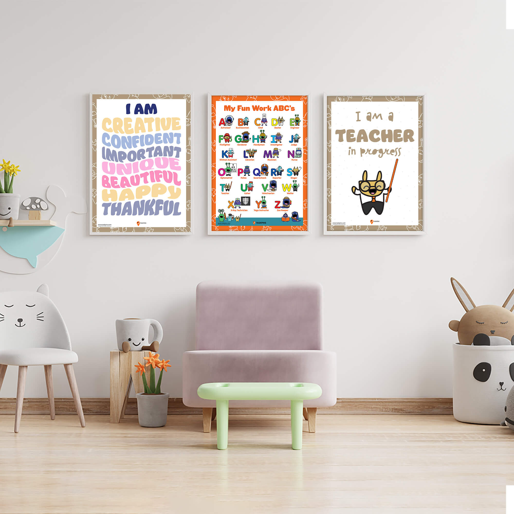 Jobs Alphabetical Order printable