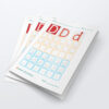 D Tracing Worksheet print