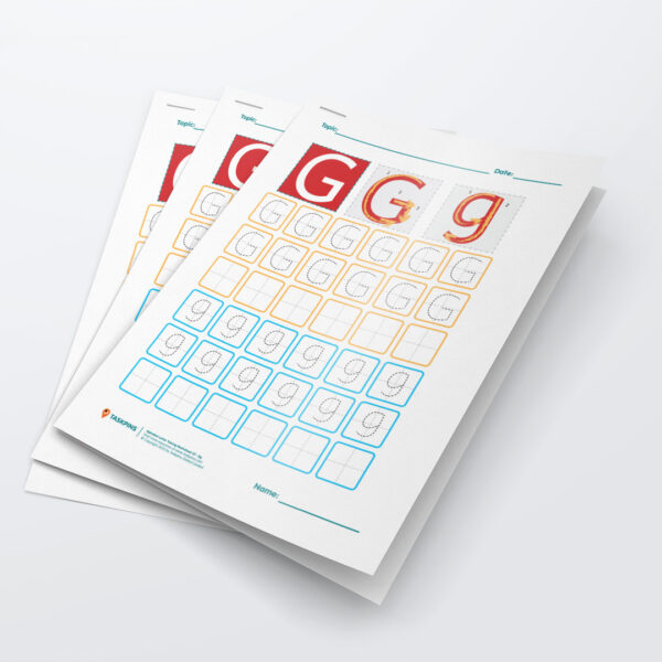 Letter G Tracing Worksheets download
