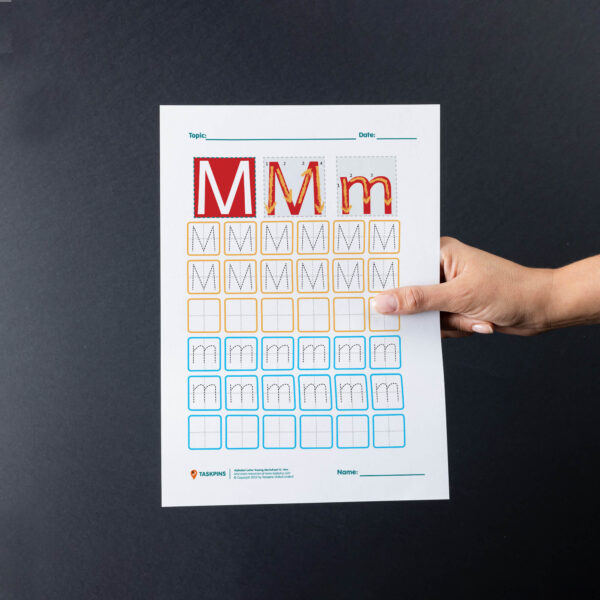 Tracing Letter M printable
