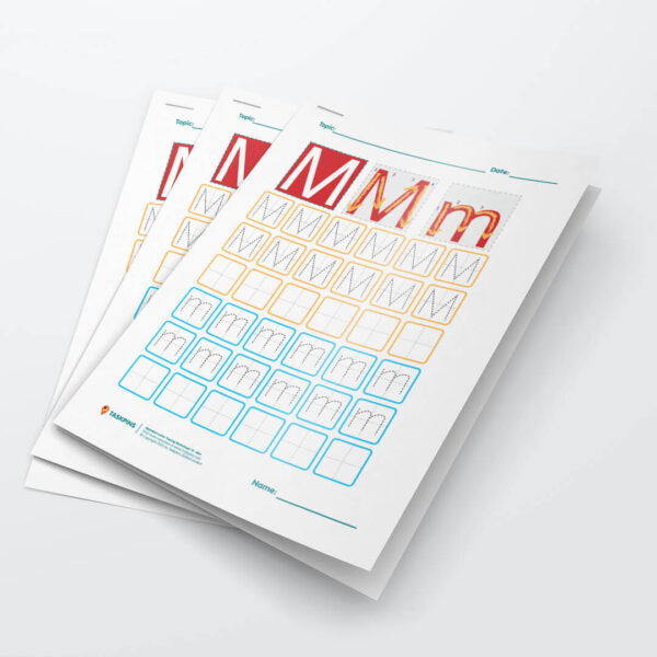 Tracing Letter M download