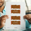 Treat Bag Toppers Christmas activity