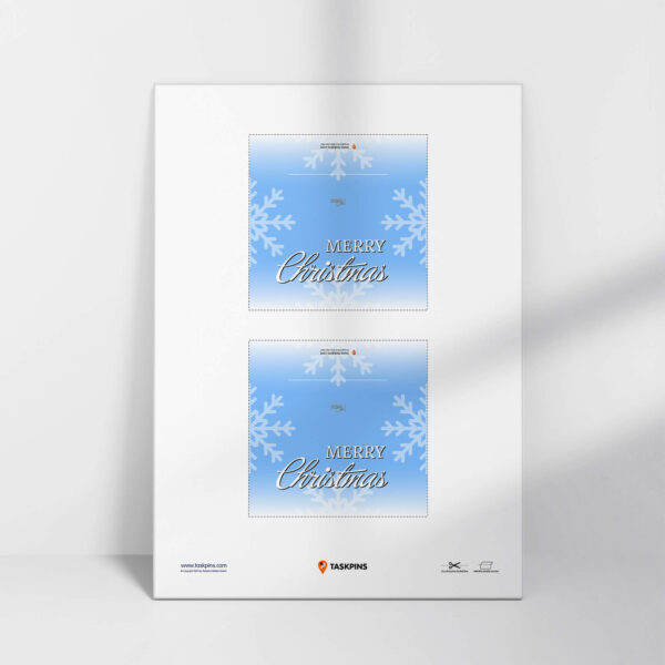 Treat Bag Toppers Christmas printable