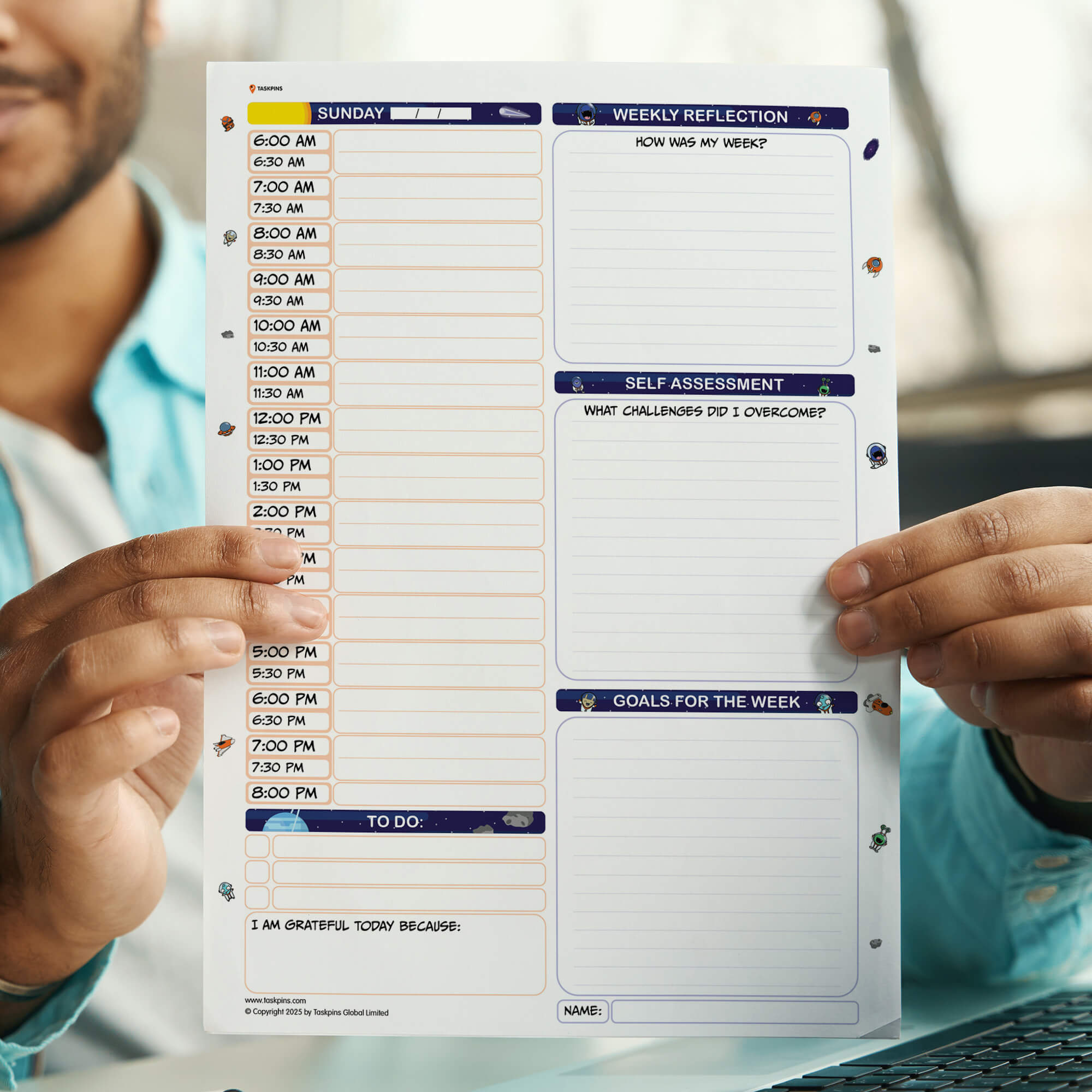 Kids Task Planner digital