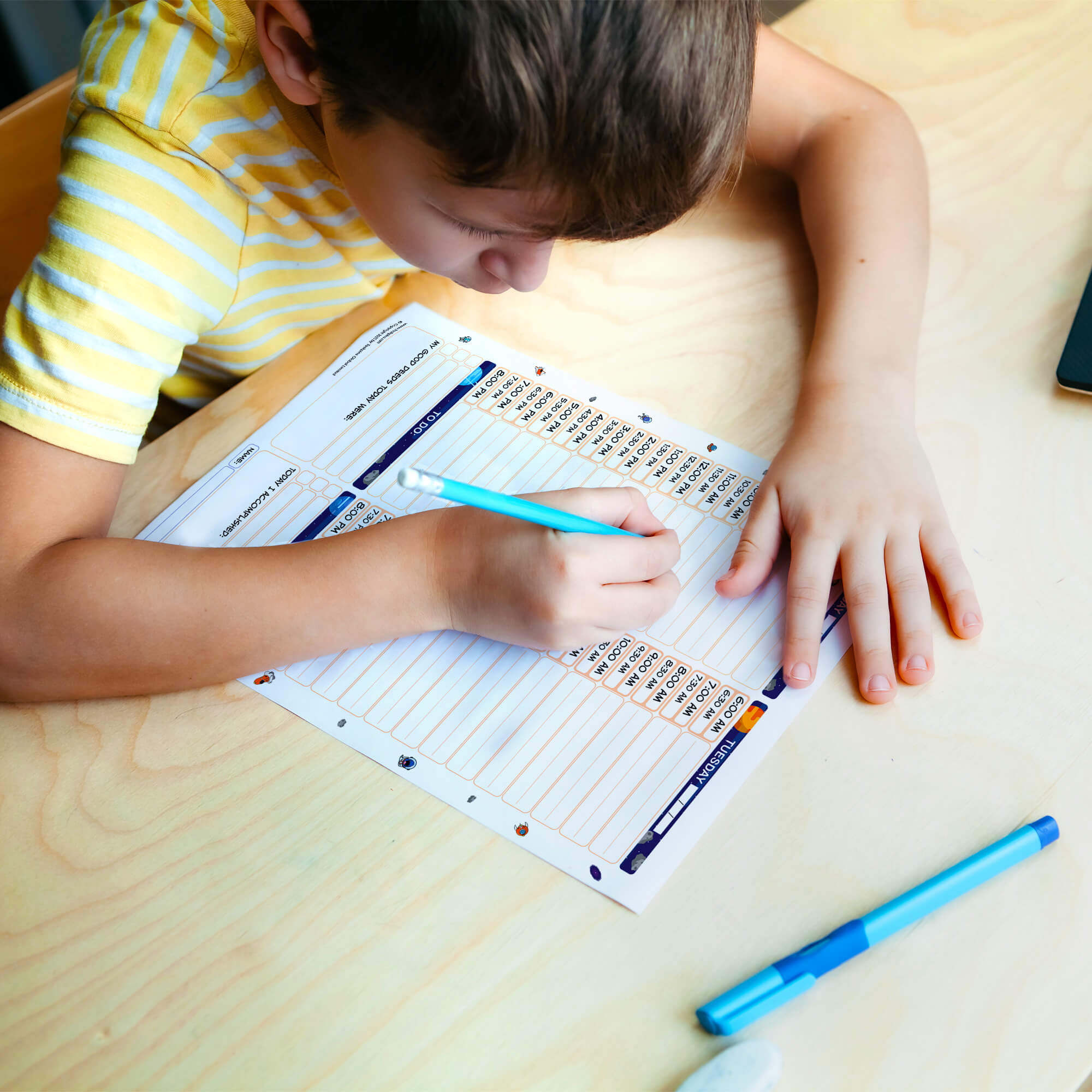 Kids Daily Planner digital