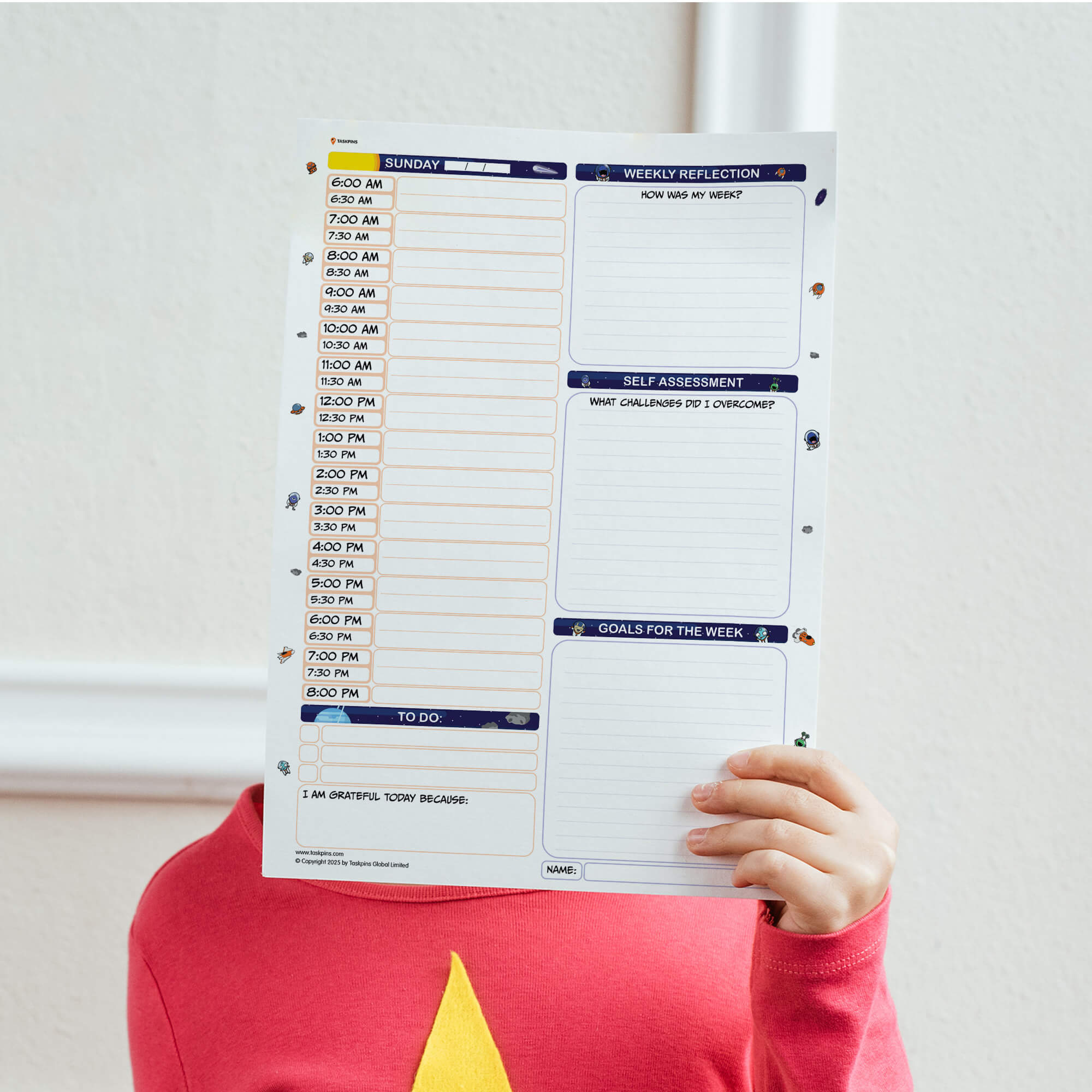 Daily Kids Planner digital