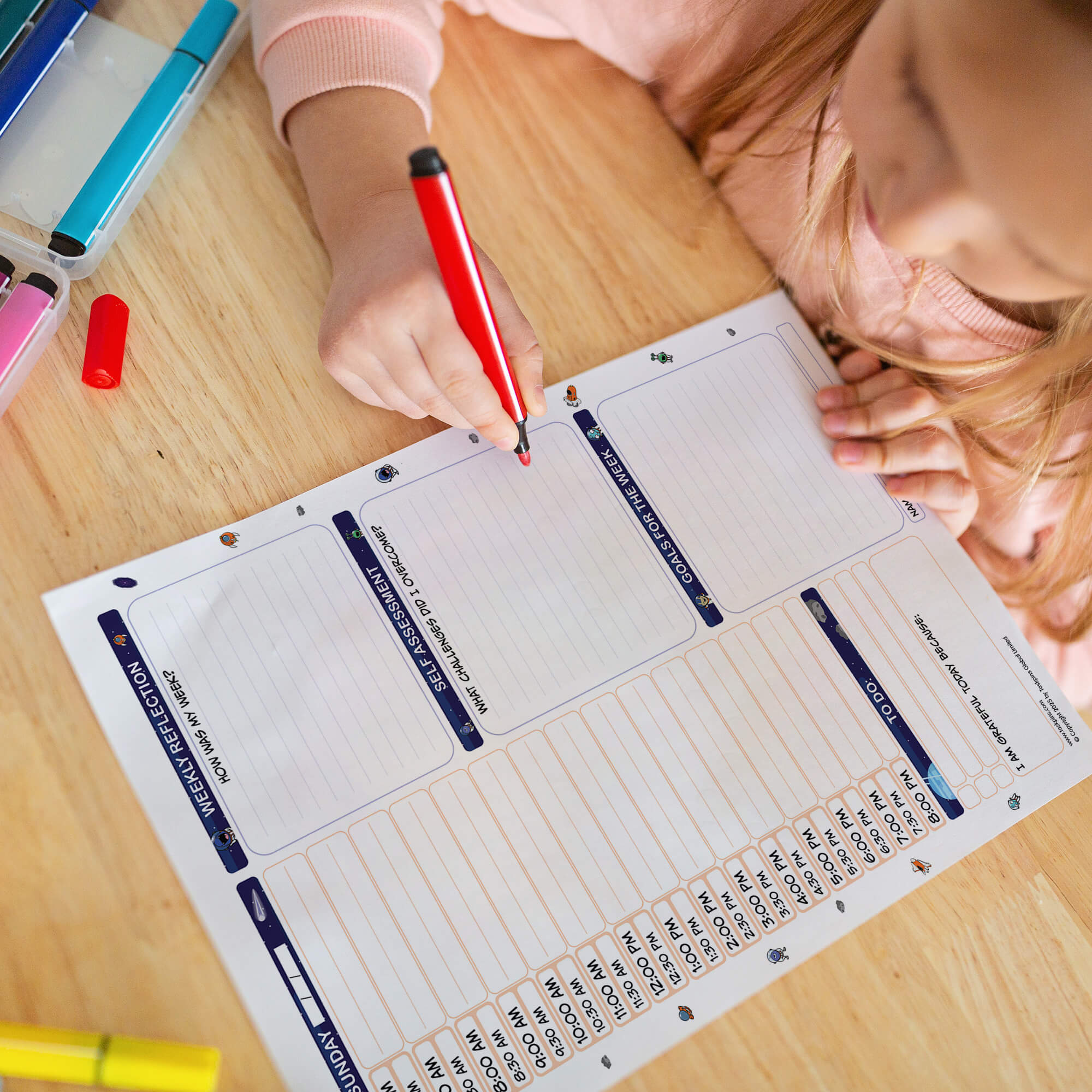 Kids Organiser Daily digital