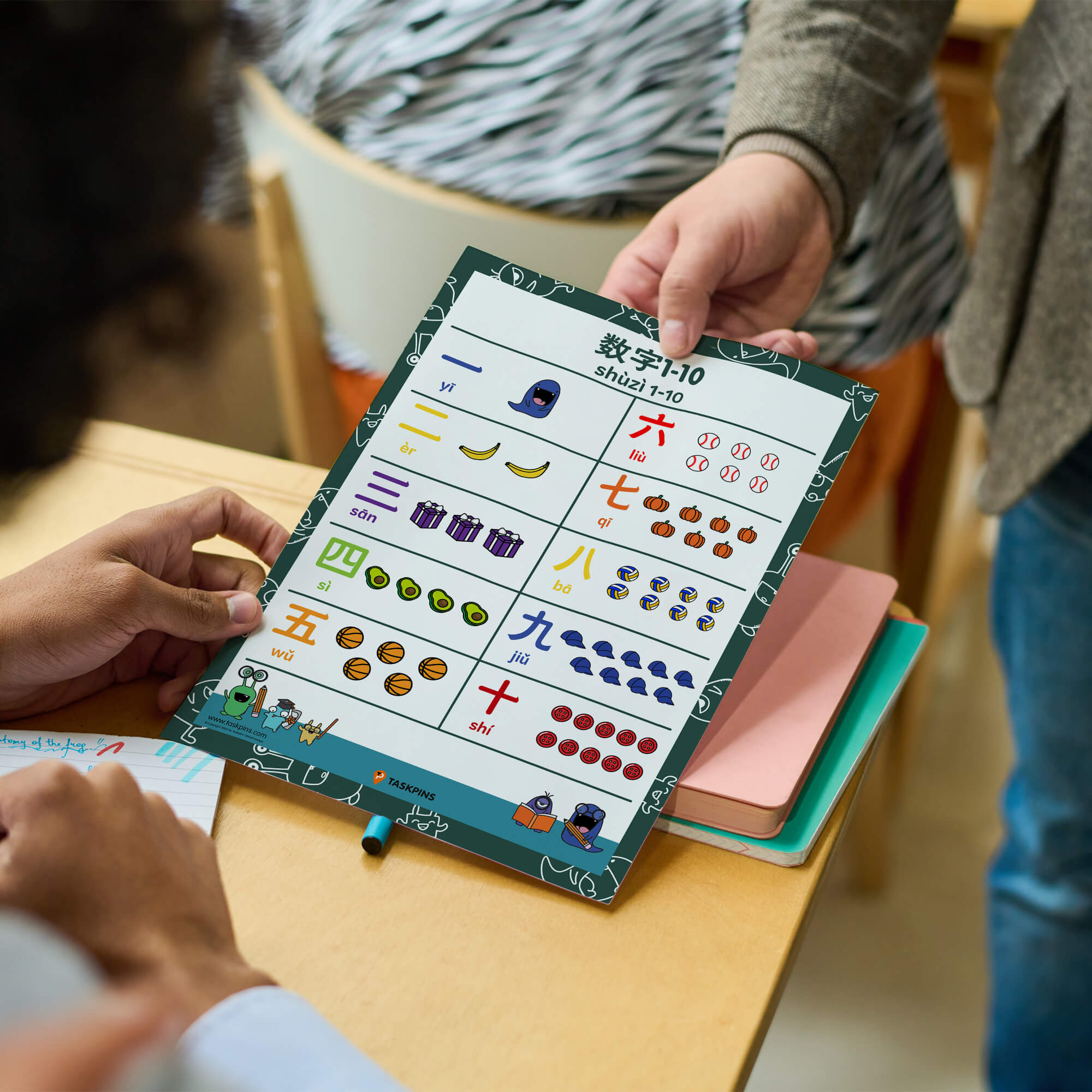 Learning Numbers For Kids handout