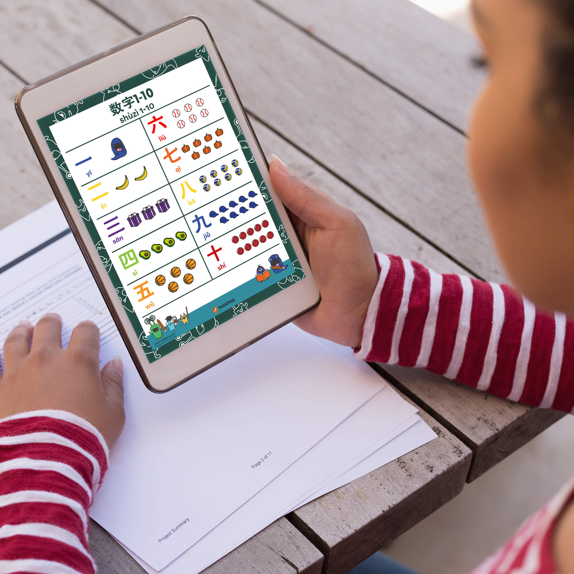 Numbers For Kids Learning digital