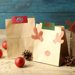 Christmas Bag Toppers Treat craft