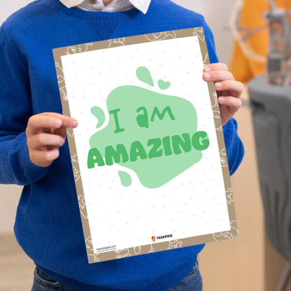 printable I am Amazing chart