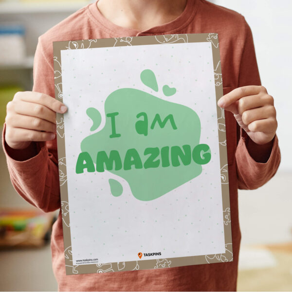 affirmation I am Amazing poster