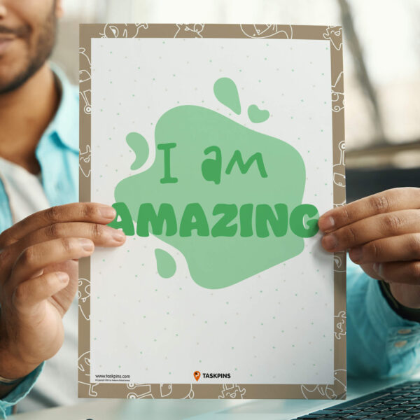 positivity I am Amazing display