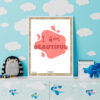 I am Beautiful Affirmations artwork