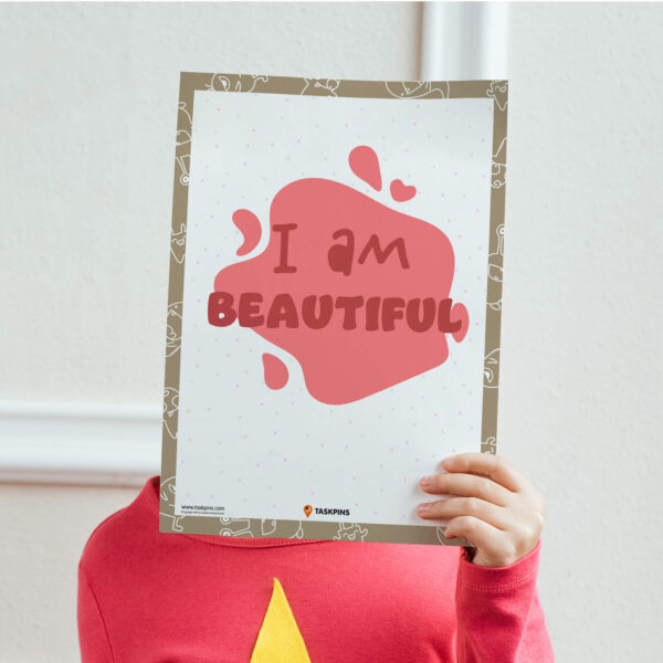 I am Beautiful Affirmations decor