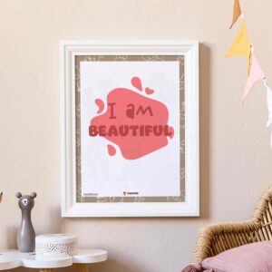 home I am Beautiful Affirmations printable