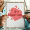 I am Beautiful Affirmations guide printable