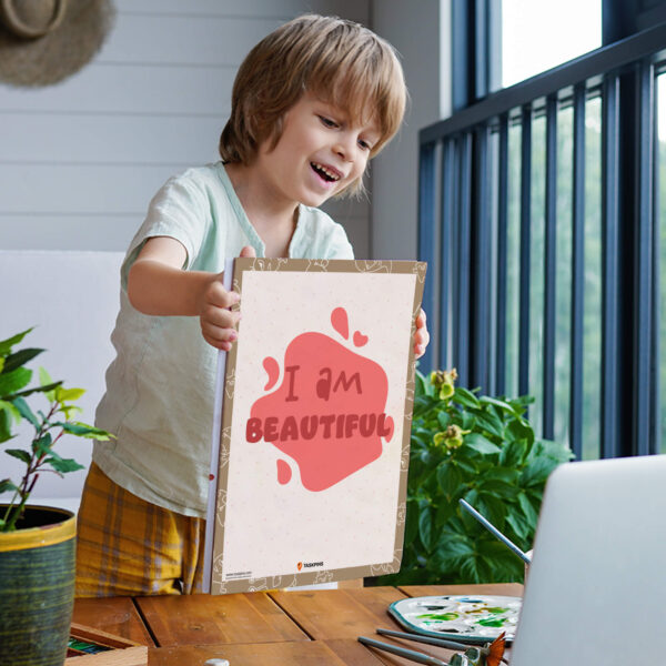 affirmation I am Beautiful Affirmations poster