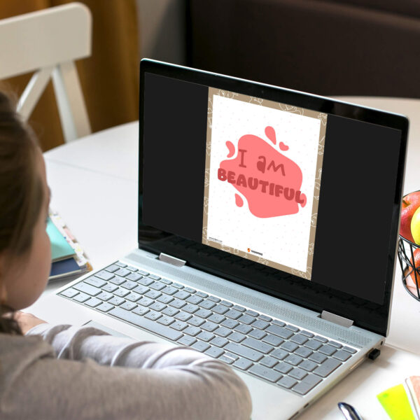 I am Beautiful Affirmations download print