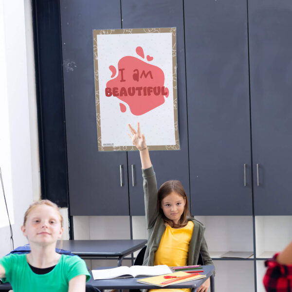 I am Beautiful Affirmations poster