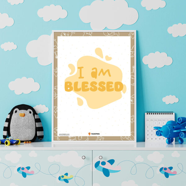 I am Blessed Affirmations artwork