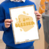 I am Blessed Affirmations display