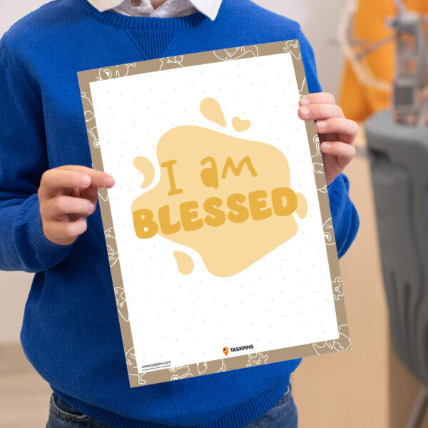 I am Blessed Affirmations display