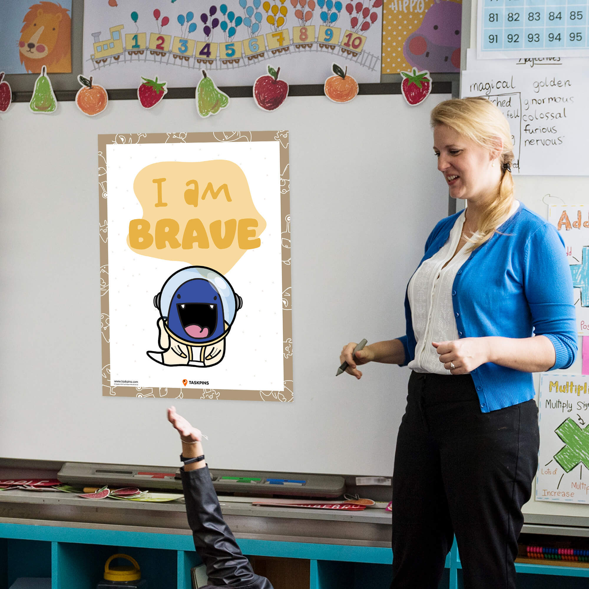 I am brave printable poster