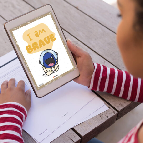 brave affirmation printable download