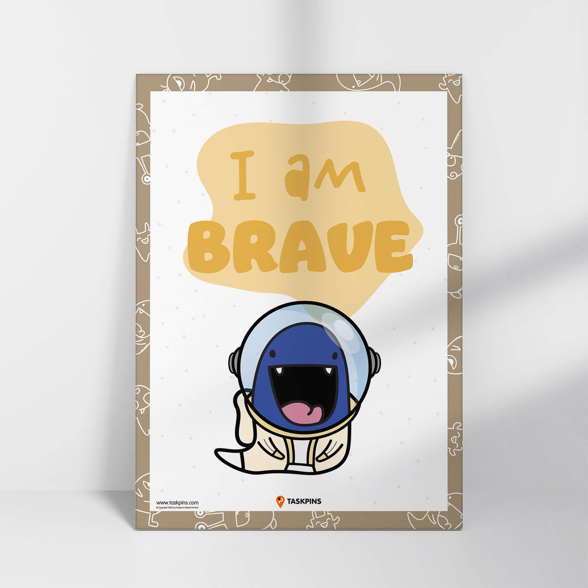 I am brave poster