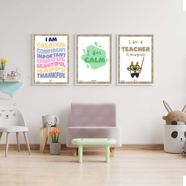 I am calm meditation poster