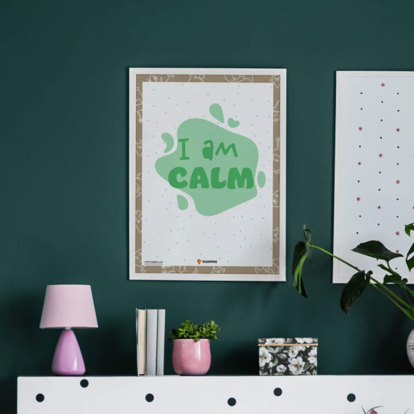 I am calm office decor