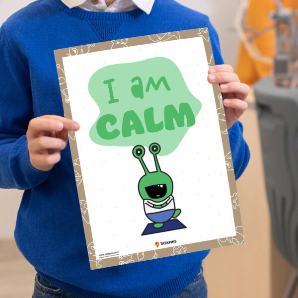 I am calm therapy handout
