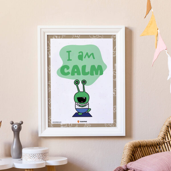 I am calm poster