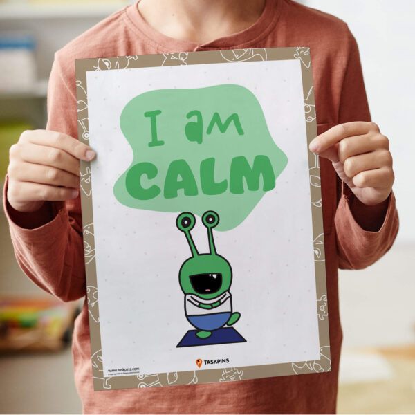 I am calm handout print