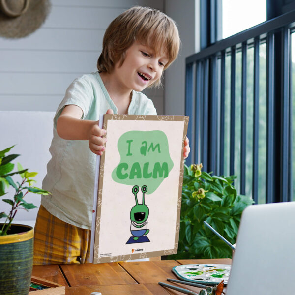 I am calm anxiety relief printable