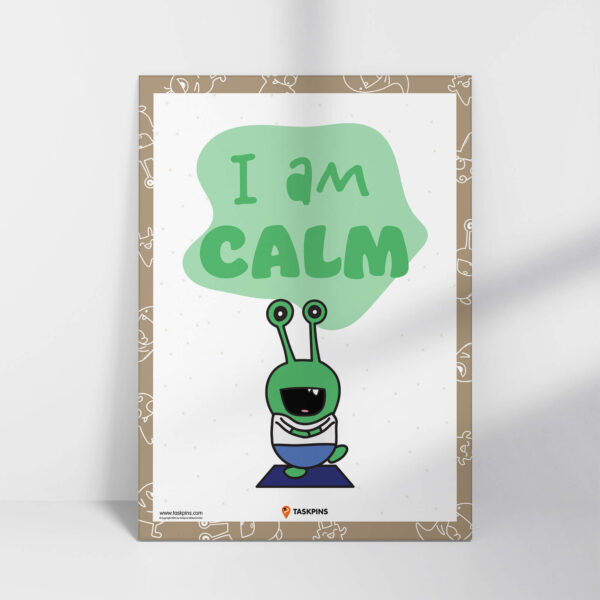 calm affirmation chart