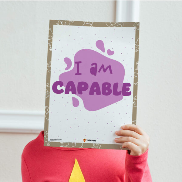 I am Capable Affirmations decor