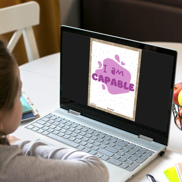 I am Capable Affirmations download print