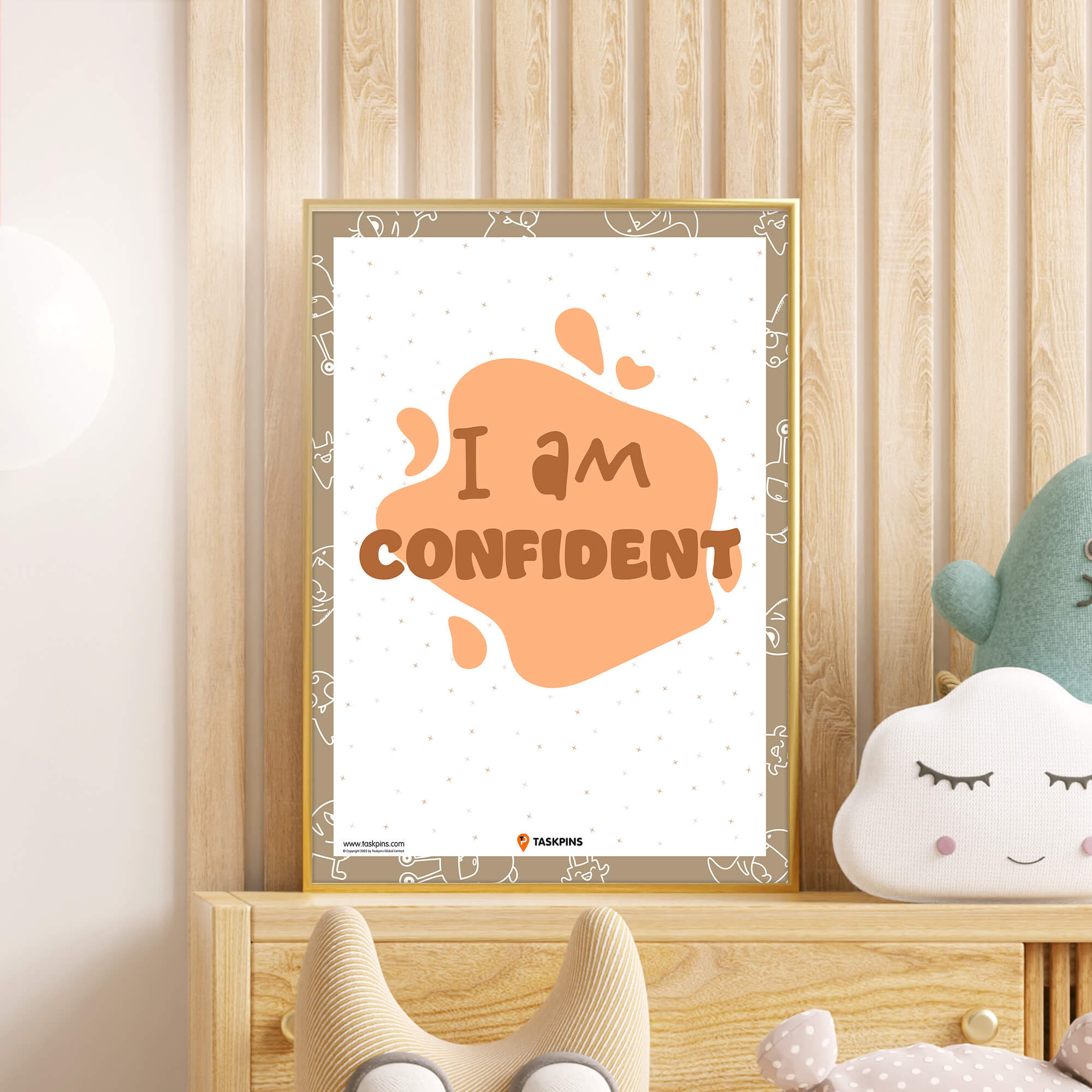 I am Confident display