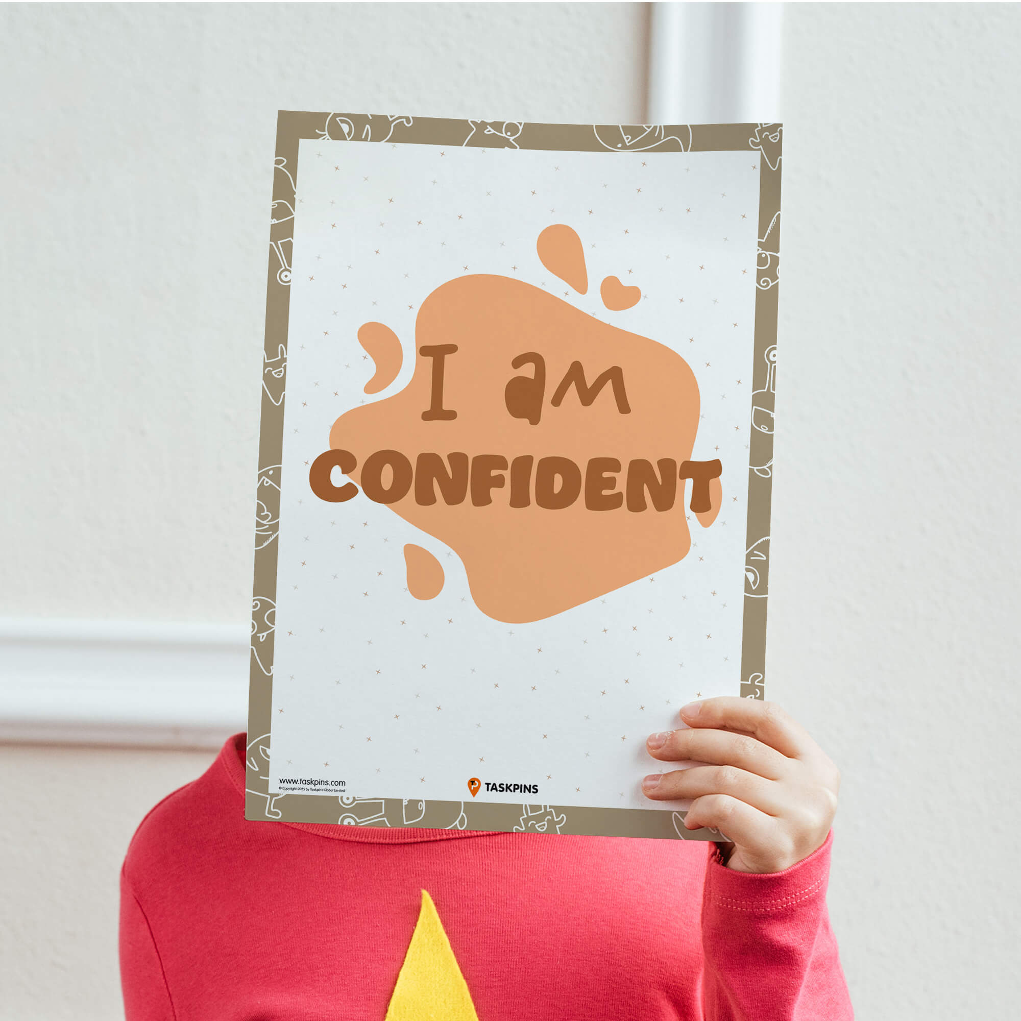 I am Confident print