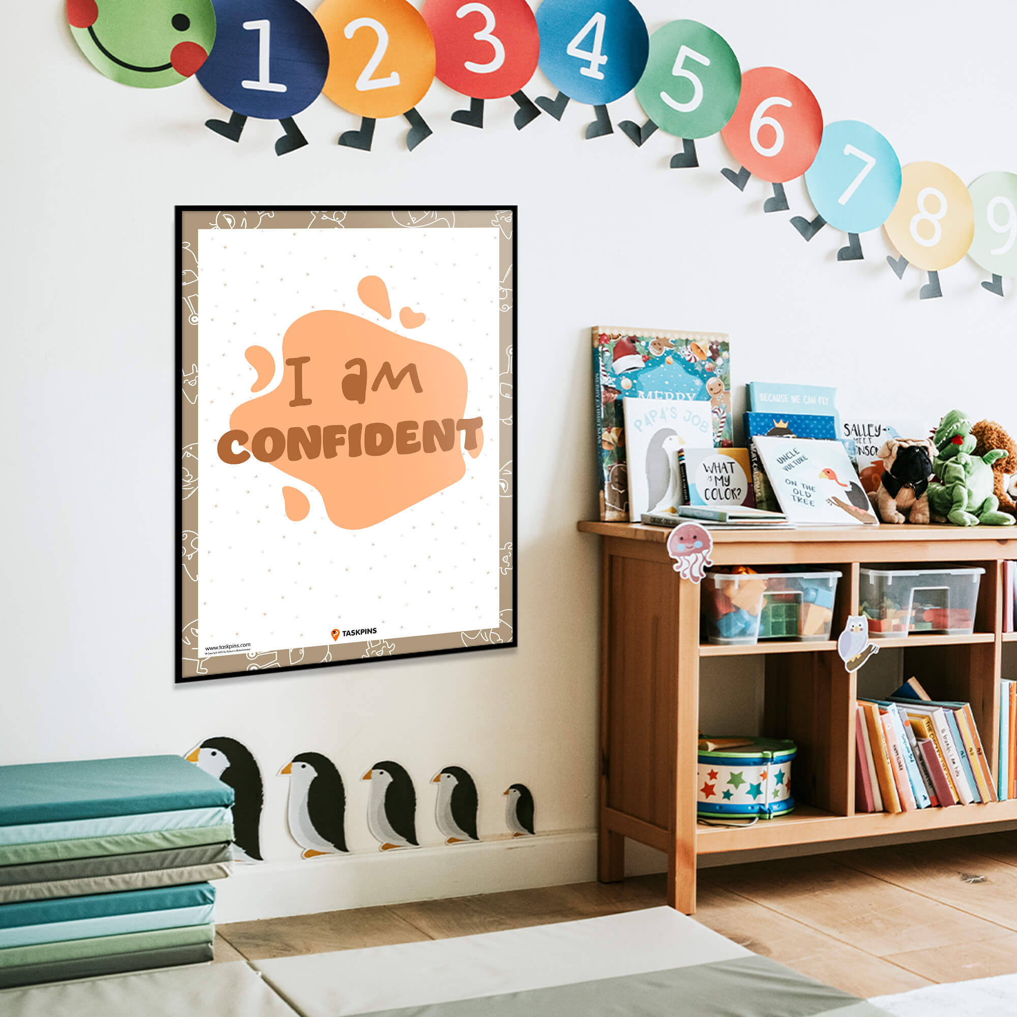 printable I am Confident chart