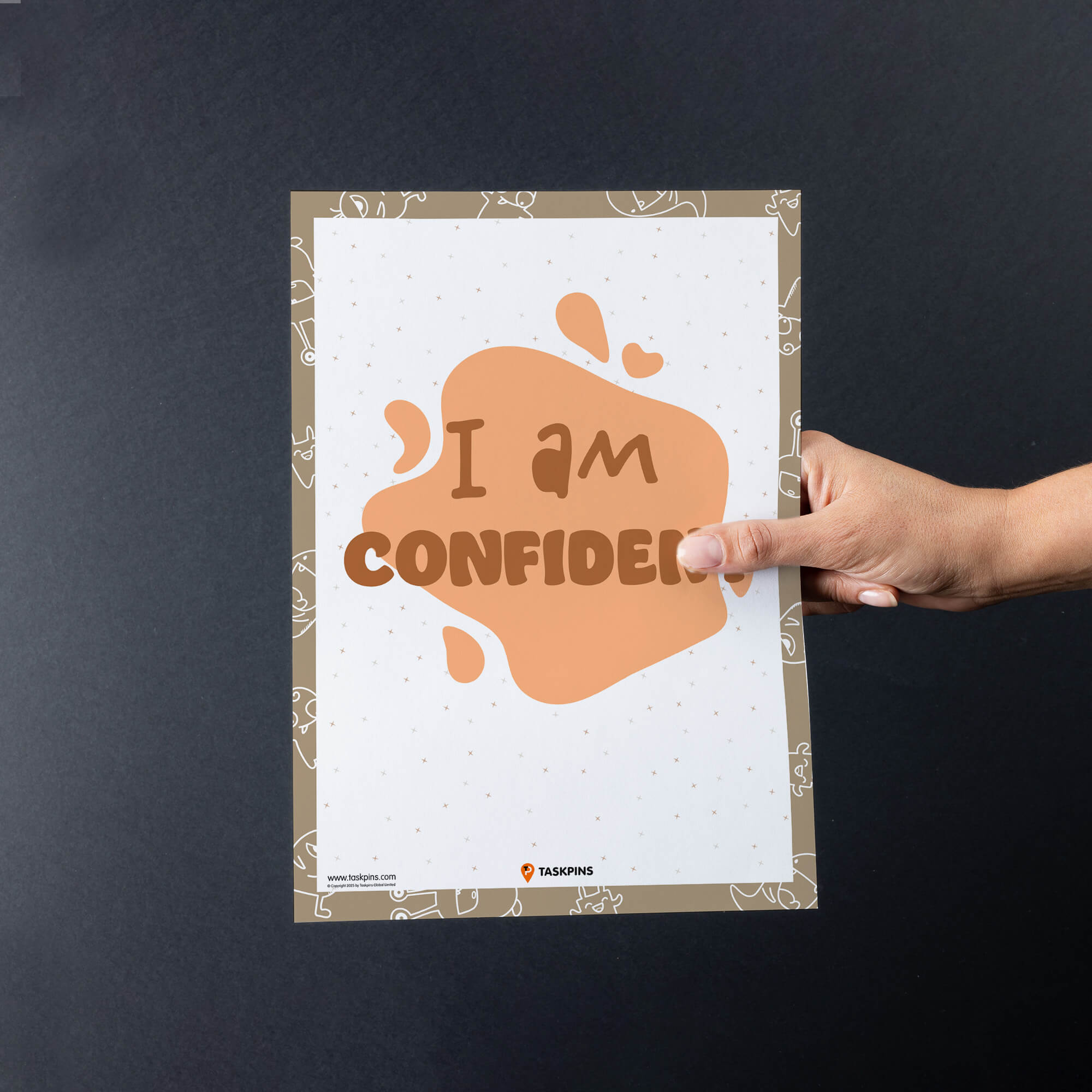 poise I am Confident artwork