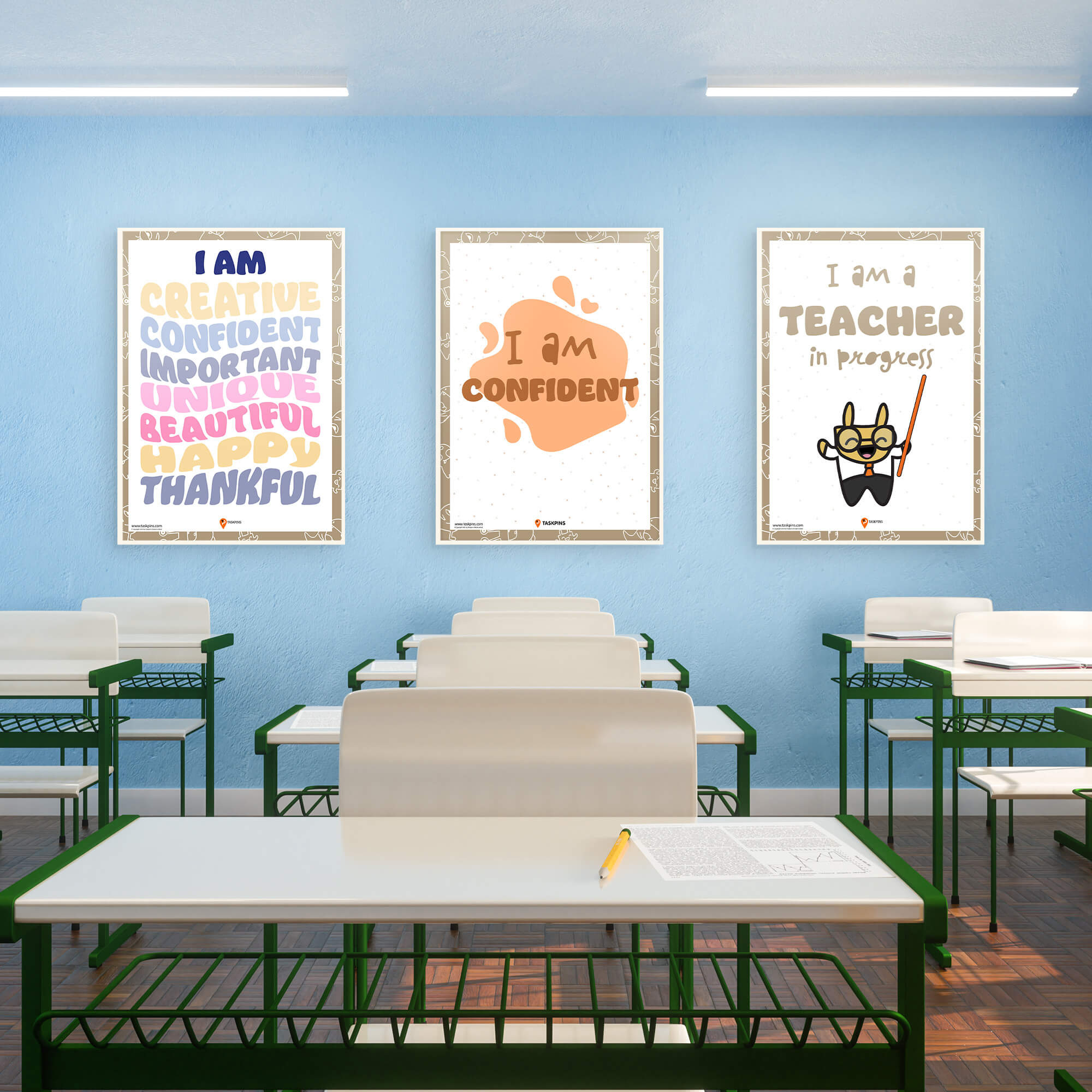 stage I am Confident display