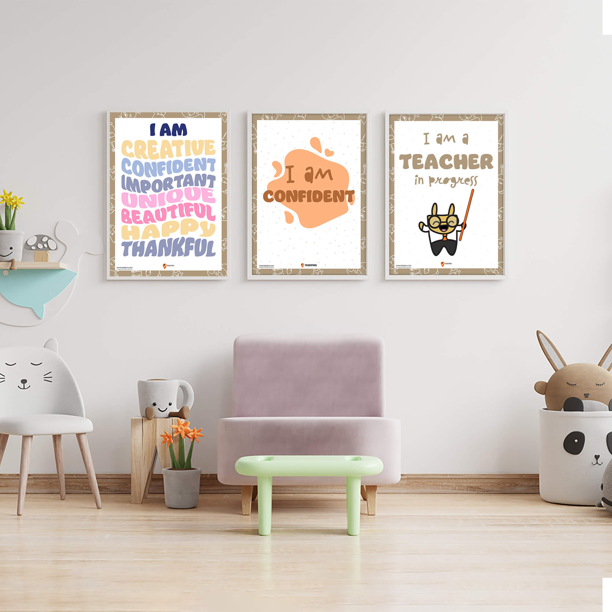 I am Confident guide decor