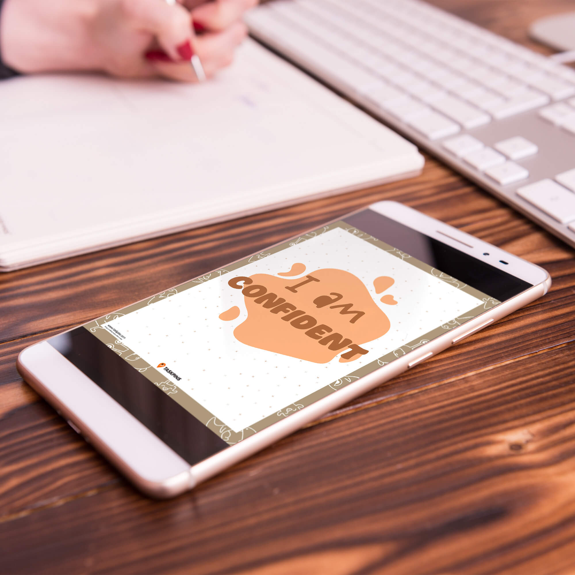 digital I am Confident poster