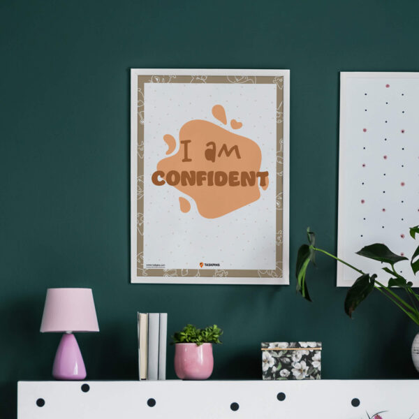 colourful I am Confident chart