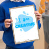 I am Creative printable
